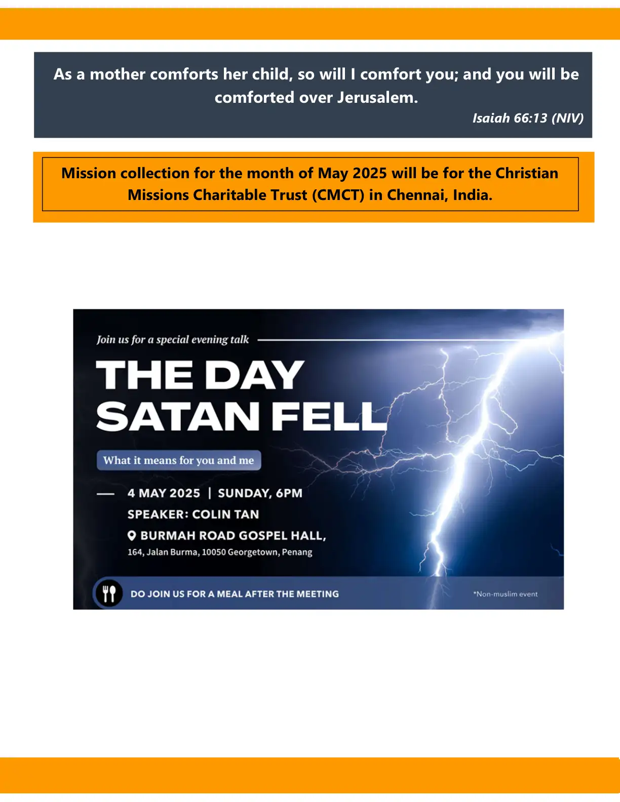 Page 3 of the bulletin